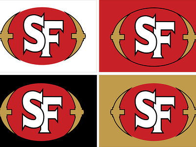 San Francisco 49ers Concept 2k19 49ers concept design football logo nfl san francisco 49ers