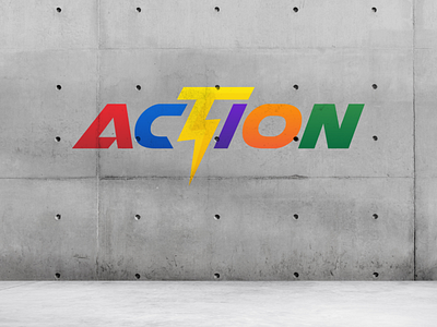 Action brand identity branding design graphic design illustration logo typography vector