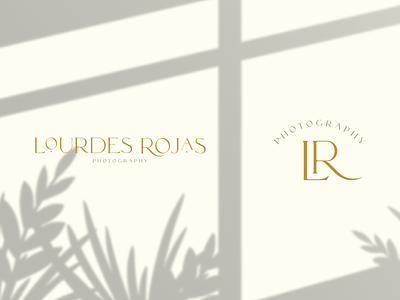 Lourdes Rojas Photography Branding brand identity branding design graphic design illustration illustrator logo stationery typography vector
