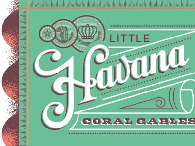 Havana Cigars! beach cigar florida miami packaging type typography