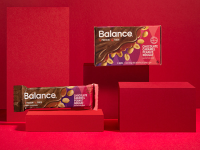 Balance Bar chocolate nutrition bar packaging
