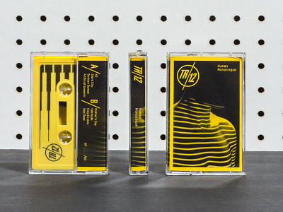 TR12 Cassettes cassette layout type typography