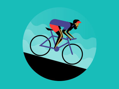 Angry Cyclist by Javier Garcia on Dribbble