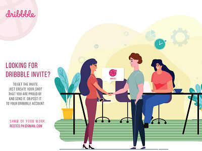 DRIBBBLE INVITE