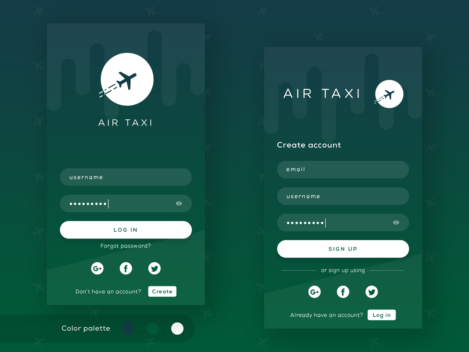 Sign Up Screen by Aman Jain on Dribbble