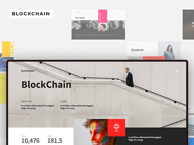 BlockChain Powerpoint Template branding design powerpoint powerpoint template presentation resource template typography