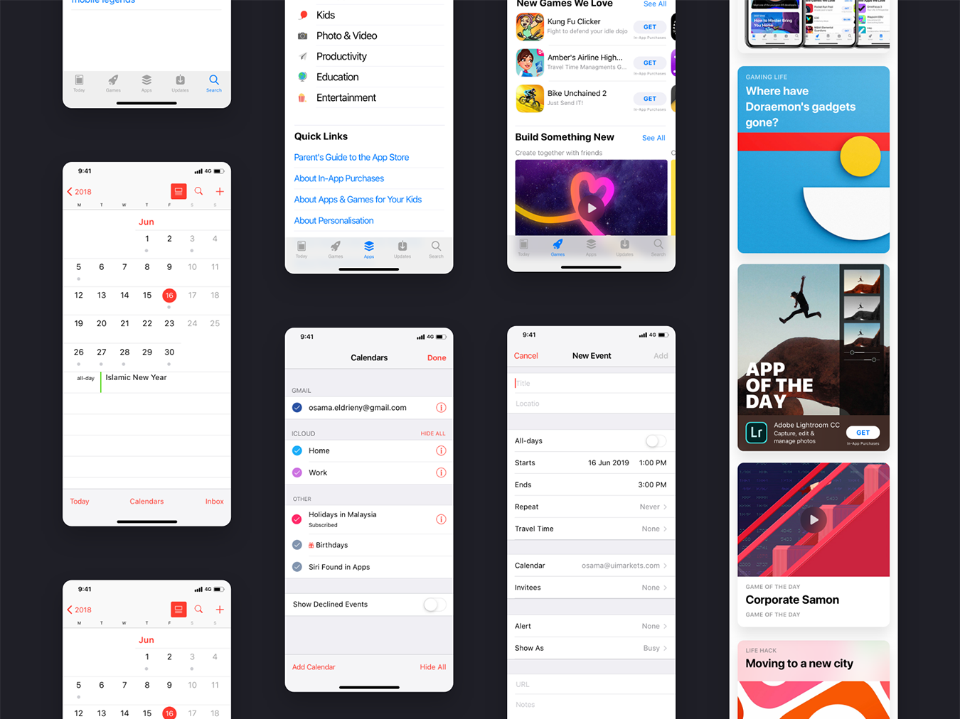 Ios12 Gui Kit By Mousecrafted On Dribbble