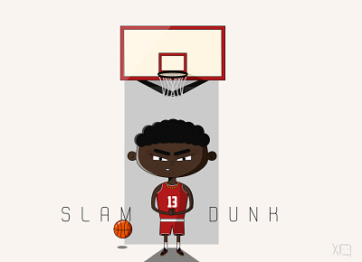 Basketball player anger basketball illustraion illustrator sport ypixo
