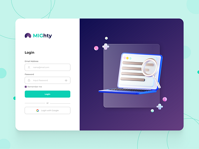 Login Page - MIGhty #1