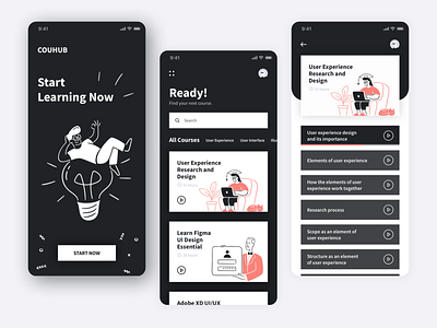 COUHUB Courses App