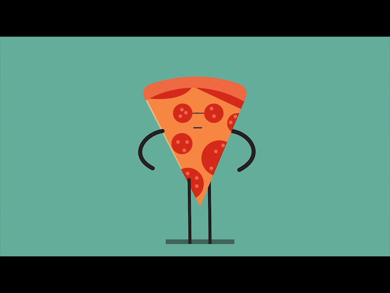 Pizza pizzaaa cool flat gif pizza sausage