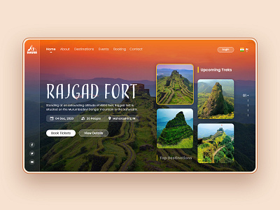 Adventure Travel Booking Platform (Web UI)