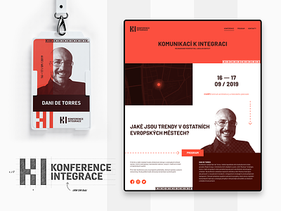 Konference integrace branding corporate design graphic design logo ui ui design ux web webdesign