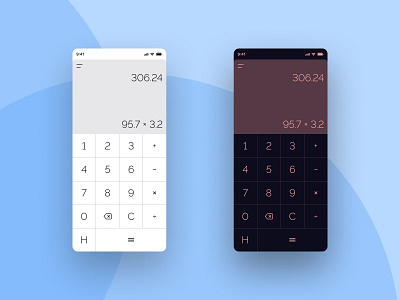 Daily UI 004 : Calculator