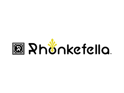 Rhonkefella branding graphic design logo