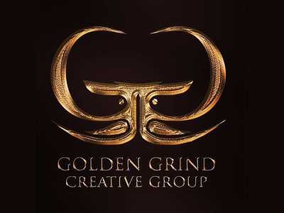 GOLDEN GRIND branding design graphic design logo