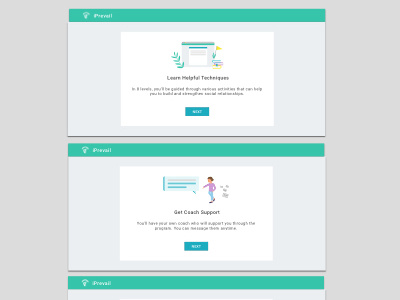 Onboarding Flow for UnitedHealthCare flow onboarding ui ux visual