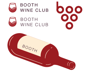 Logos for UChicago's Booth Wine Club