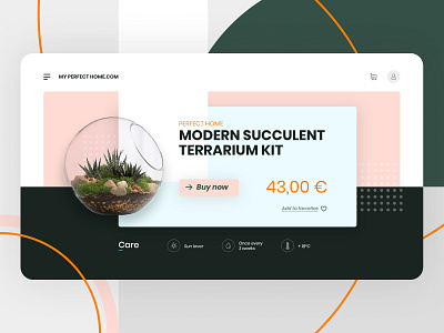 E-Commerce Shop - Terrarium