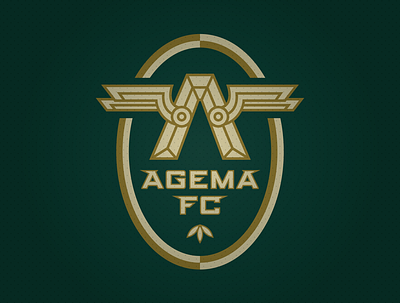 Agema FC adobe illustrator agema branding design football football club indiana logo soccer vector