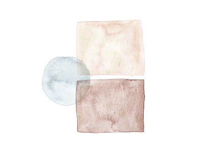 Between abstract abstract painting between minimal paint painting shapes watercolor