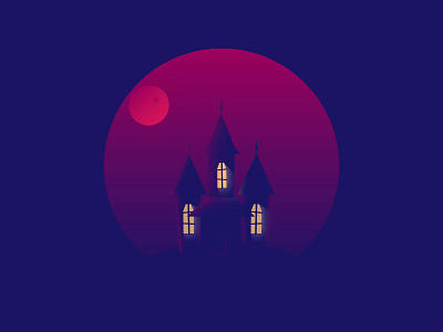 Blood Moon bloodmoon design graphic illustration minimal minimalistic minimalisticdesign moon