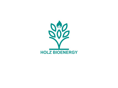 Holz Bioenergy branding design flat illustration logo logodesign logodesigner logodesigns minimal minimalist