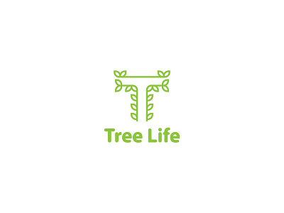 Tree Life branding design flat logo logodesign logodesigner logodesigns minimal minimalist