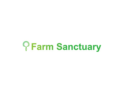 Farm Sanctuary branding design gradient illustration logo logodesign logodesigner logodesigns minimal minimalist