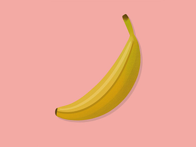 Banana challenge digitalart food food and drink foodillustration fruit illustration illustration