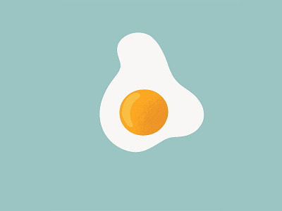 Fried Egg breakfast challenge digitalart egg food food and drink food illustration foodillustration illustration