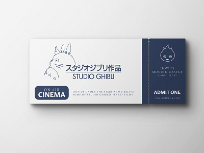 Brief 04: Cinema ticket and poster (Briefbox) branding design illustration