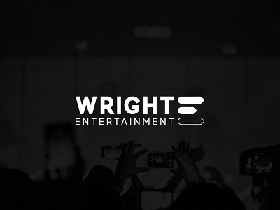 Wright Entertainment - Fictionnal brand brand agency brand aid brand and identity brand assets branding agency branding design design logo logodesign