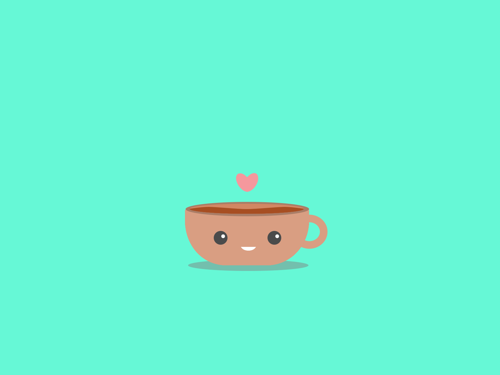 Day 1 - Coffee love after affects coffee cup design designer illustration motion motion design motion graphics ui vector