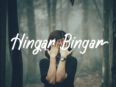 First Font Hingar Bingar customtype design font handrawn typography