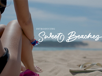 Sweet Beach Fonts