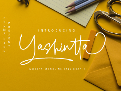 Yashintta Fonts Duo creative market customtype elegant font font awesome fonts logo logo font modern calligraphy modern font signature typography vector