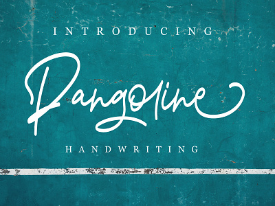 Pangoline | Handwriting Script Fonts