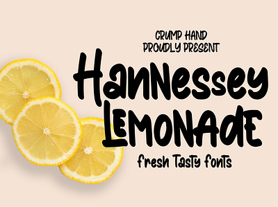 Hannessy Lemonade: Fresh Tasty Fonts! creative market customtype elegant font font font awesome logo font modern calligraphy modern font signature typography