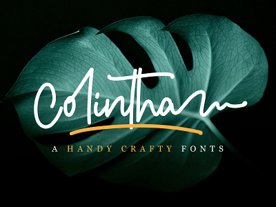 Colintha | ( Free Fonts ) Read Desc!