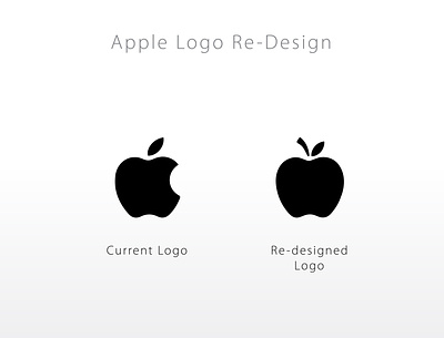 Apple logo Re-design Concept logo logo redesign logodesign rebranding redesign