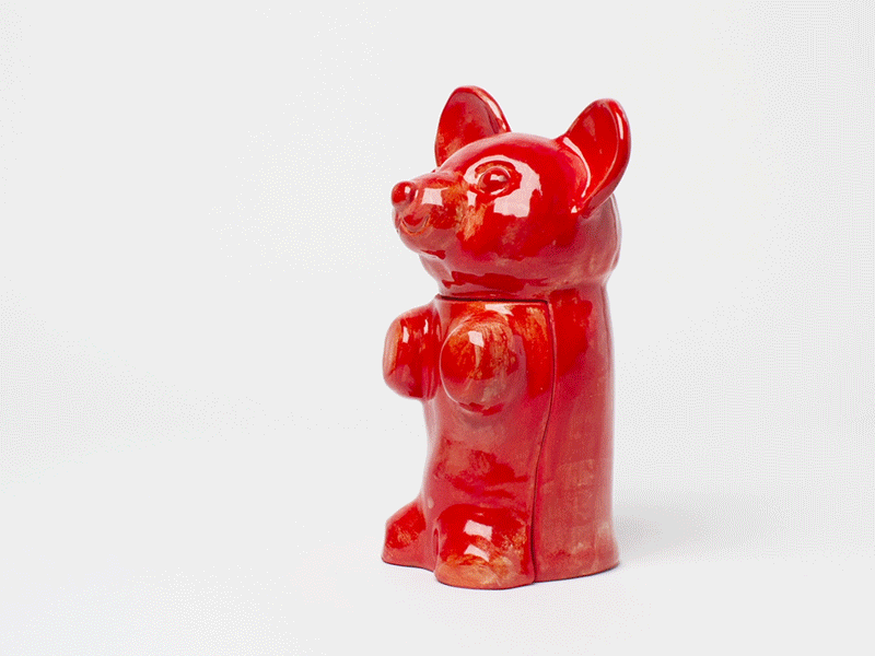Food Play #8: I ♥ Gummy Bear ceramics gummy bear stop motion