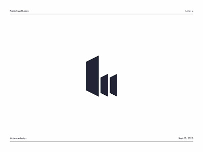 A-Z Logos: Letter L brand design branding l logo letter l letter l logo lettermark logo logo design logodesign logomark minimalist logo monogram