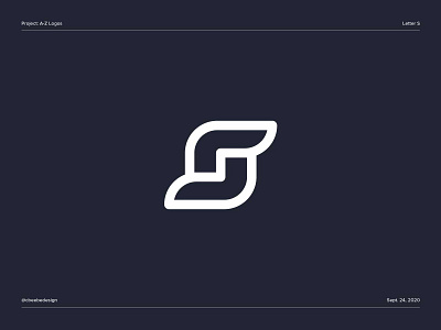 A-Z Logos: Letter S brand design branding letter s logo lettermark logo logo design logodesign logomark minimalist logo monogram s logo