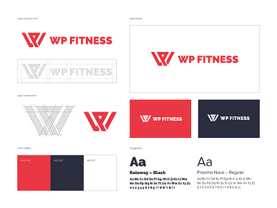 WP Fitness – Brand Identity