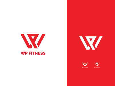 WP Fitness – Logo Design brand design branding logo logo design personal trainer