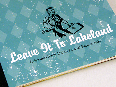 Lakeland Credit Union annual report illustration