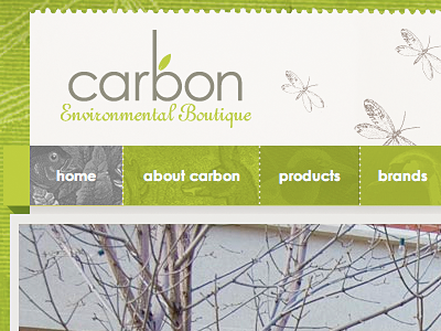 Carbon Environmental Boutique cms e commerce website