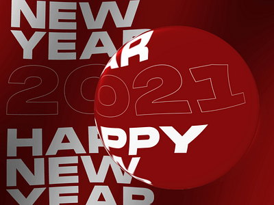 2021 2021 design motion new year type