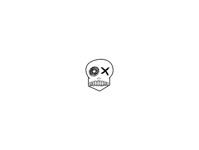 Skull Sketch blackandwhite branding brewery logo brewing logo logotype sketch skull skull art skull logo